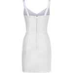 Abito in guaina elastica e pizzo F63G8T GDCLQW0800 DOLCE & GABBANA 