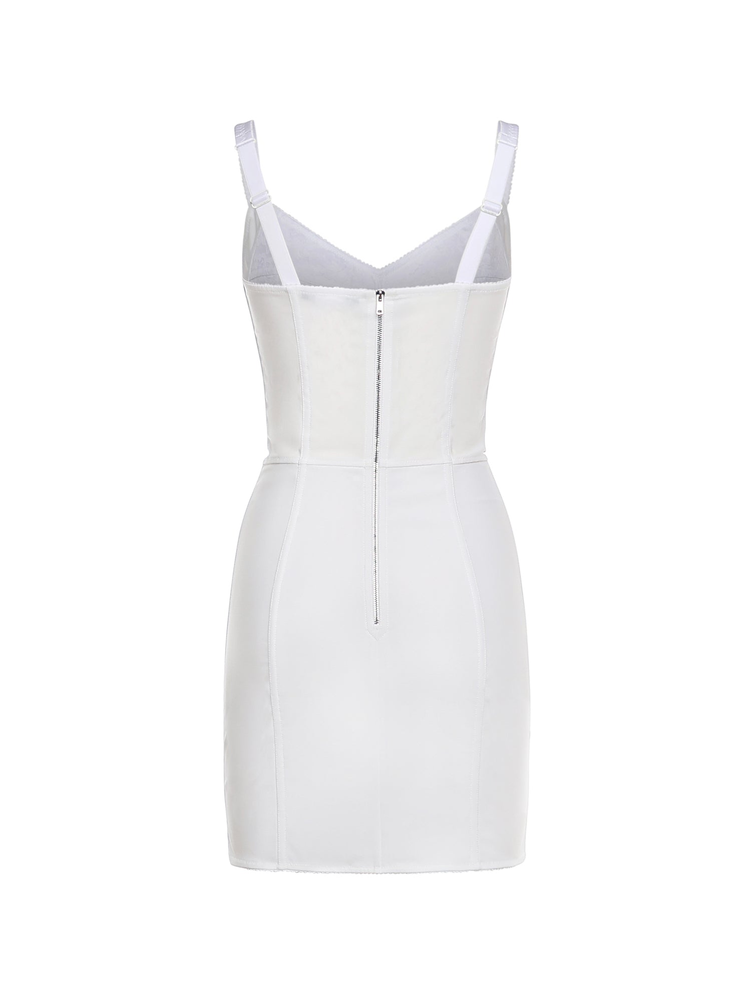 Abito in guaina elastica e pizzo F63G8T GDCLQW0800 DOLCE & GABBANA 