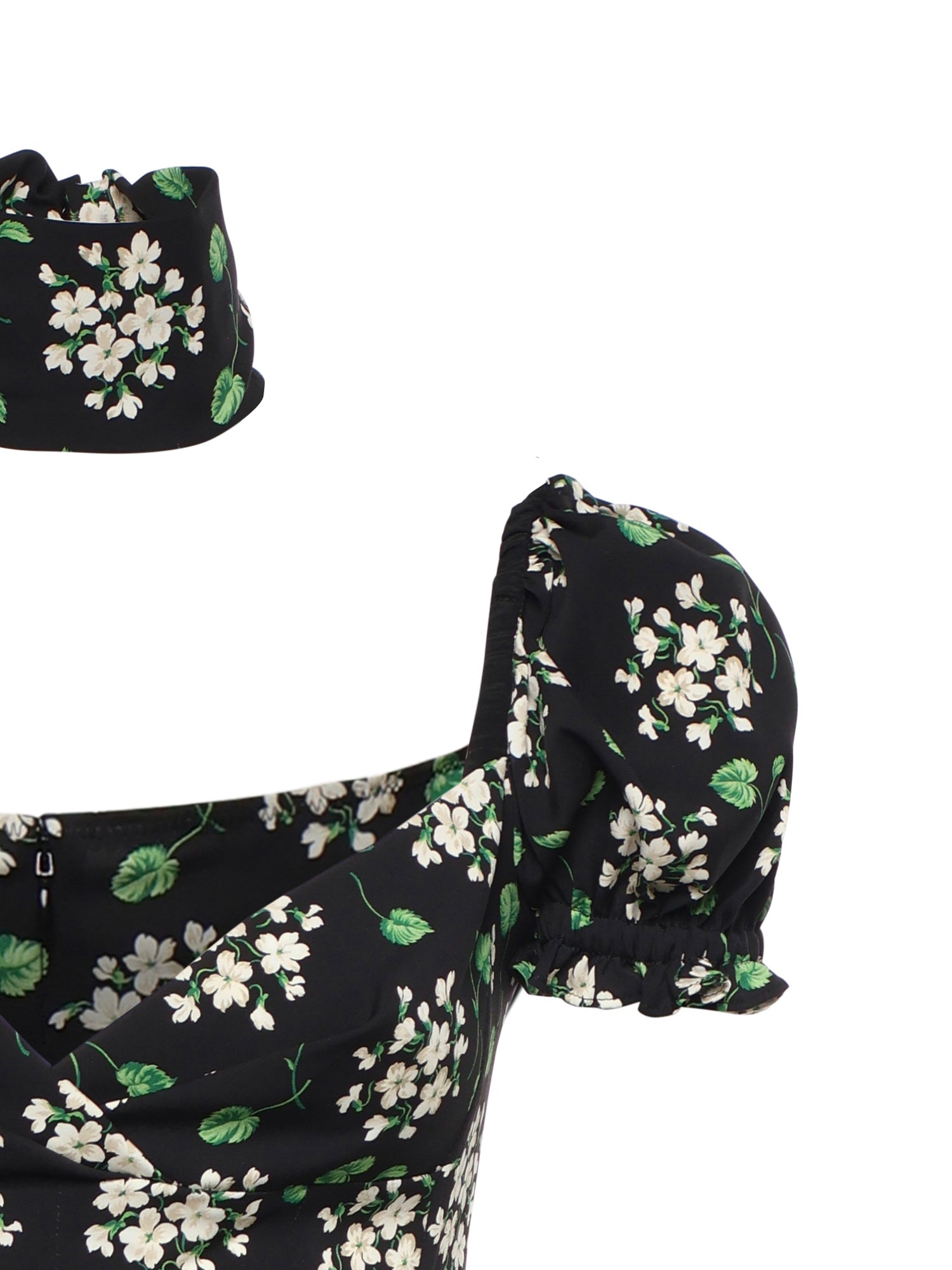 Miniabito in charmeuse di seta con stampa F659HT FSA85HX6BX DOLCE & GABBANA 