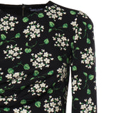 Abito midi in charmeuse di seta con stampa F664HT FSA85HX6BX DOLCE & GABBANA 