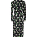 Abito midi in charmeuse di seta con stampa F664HT FSA85HX6BX DOLCE & GABBANA 
