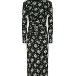 Abito midi in charmeuse di seta con stampa F664HT FSA85HX6BX DOLCE & GABBANA 