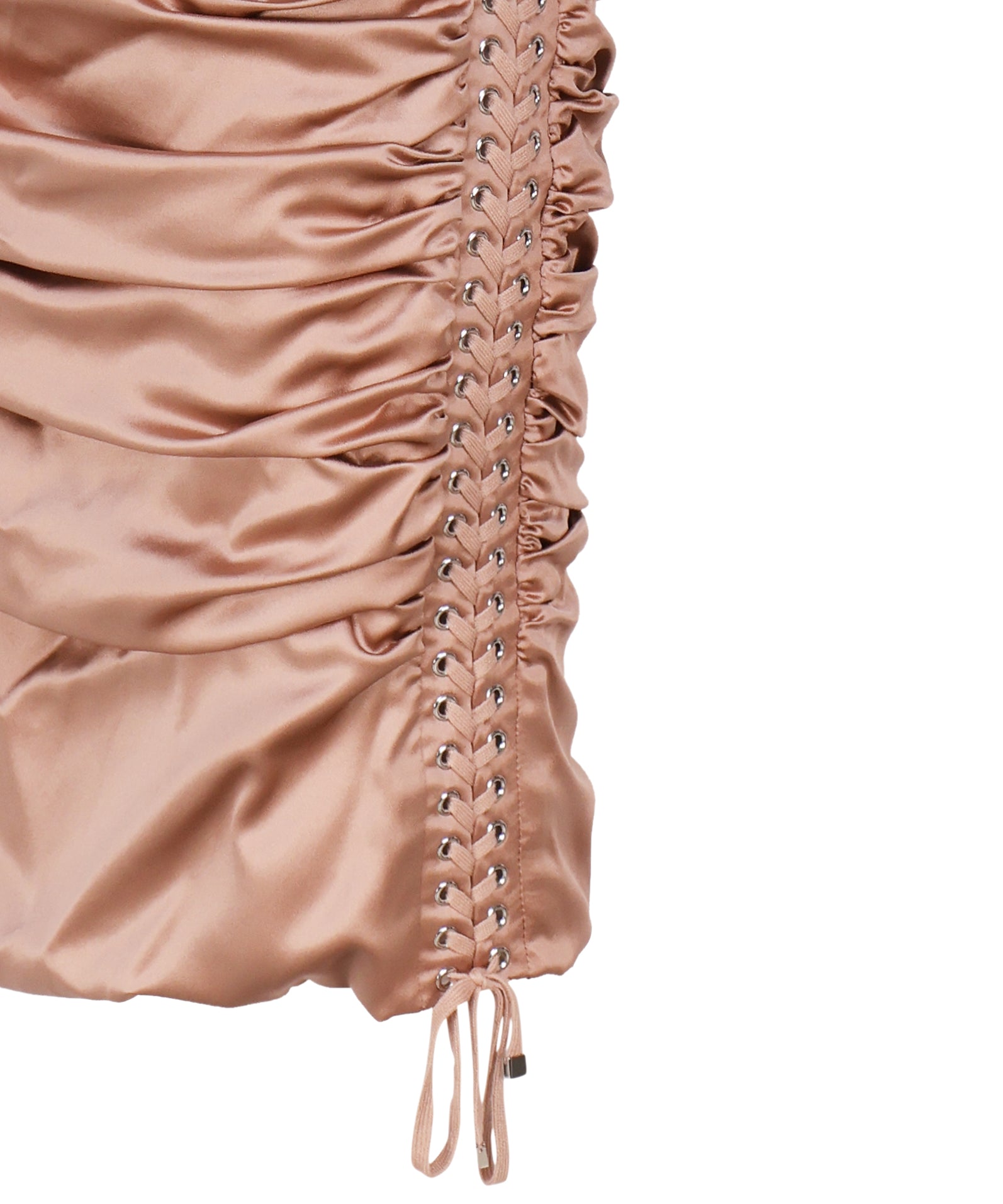 Abito midi in seta stretch F69R6T FURAGM0216 DOLCE & GABBANA 