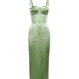 Abito in raso stretch F6DIHT FURADV0098 DOLCE & GABBANA
