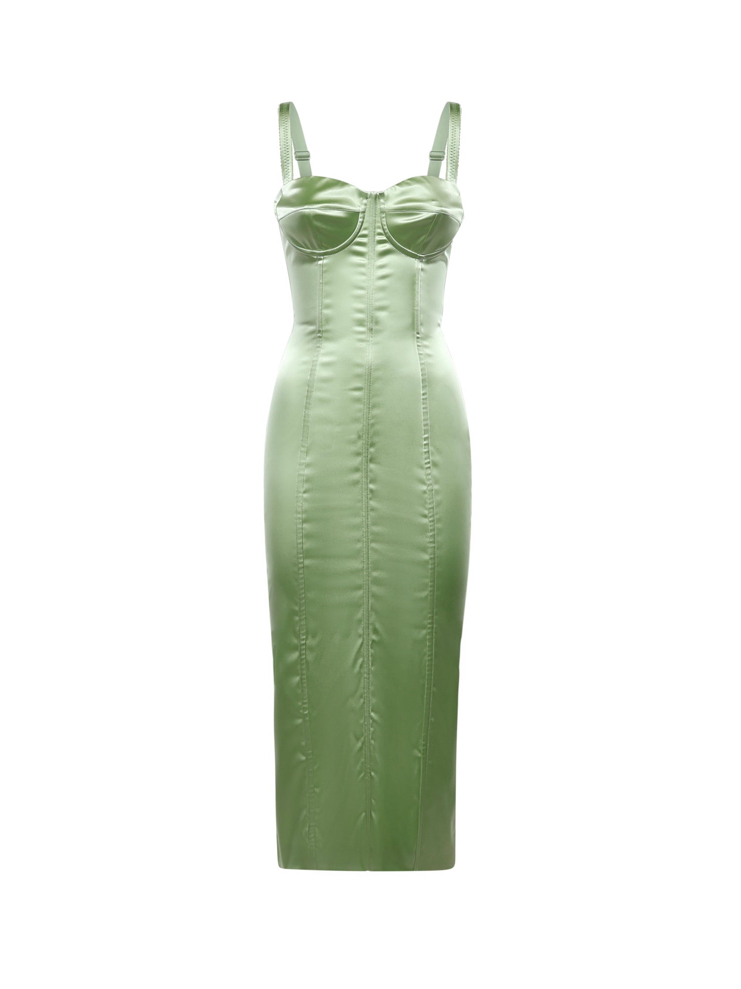 Abito in raso stretch F6DIHT FURADV0098 DOLCE & GABBANA