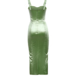 Abito in raso stretch F6DIHT FURADV0098 DOLCE & GABBANA 