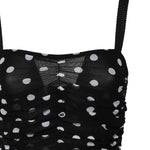 Abito longuette a tubino con stampa pois F6JHXT FSRP7HNZRW DOLCE & GABBANA 