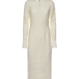 Abito in pizzo stretch F6M0DT HLMTBW0001 DOLCE & GABBANA 