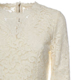 Abito in pizzo stretch F6M0DT HLMTBW0001 DOLCE & GABBANA 