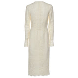 Abito in pizzo stretch F6M0DT HLMTBW0001 DOLCE & GABBANA 