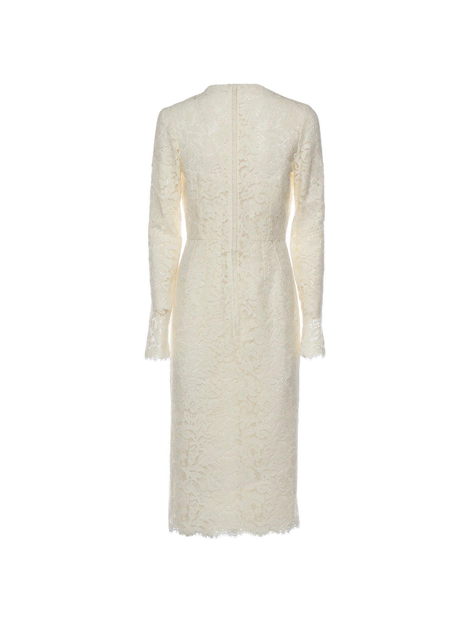 Abito in pizzo stretch F6M0DT HLMTBW0001 DOLCE & GABBANA 
