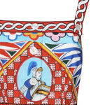 Abito midi con stampa Carretto in cotone F6UY3T GDS11HH01E DOLCE & GABBANA 