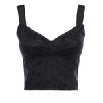 Top bustier in guaina jacquard e pizzo F7T19T GDCLQN0000 DOLCE & GABBANA 