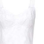 Top bustier in guaina jacquard e pizzo F7T19T GDCLQW0800 DOLCE & GABBANA 