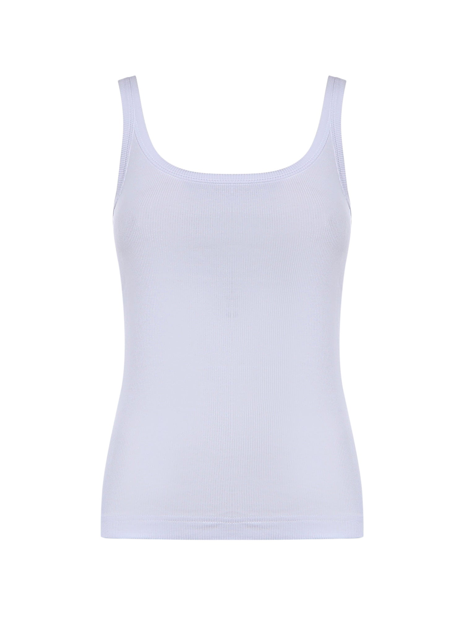 Canotta in cotone a costine F8U09T FU7AVW0800 DOLCE & GABBANA 