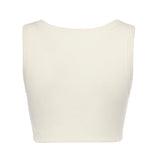 Canotta cropped a costine F8W40T FU7AVW0001 DOLCE & GABBANA 