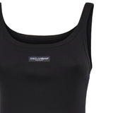 Canotta in cotone a coste F8W45T FU7AVN0000 DOLCE & GABBANA 