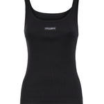 Canotta in cotone a coste F8W45T FU7AVN0000 DOLCE & GABBANA 