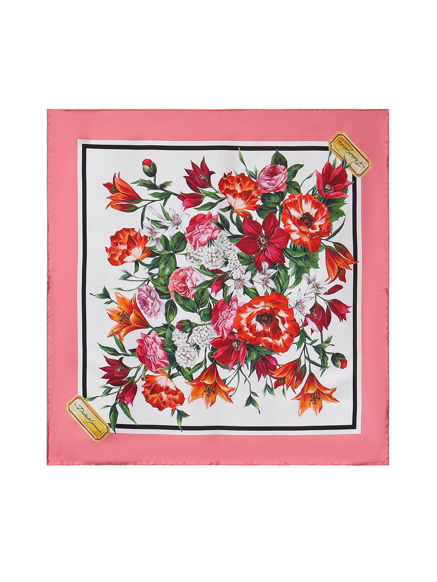 Foulard in twill di seta FN090R GDC7AHA5QX DOLCE & GABBANA 