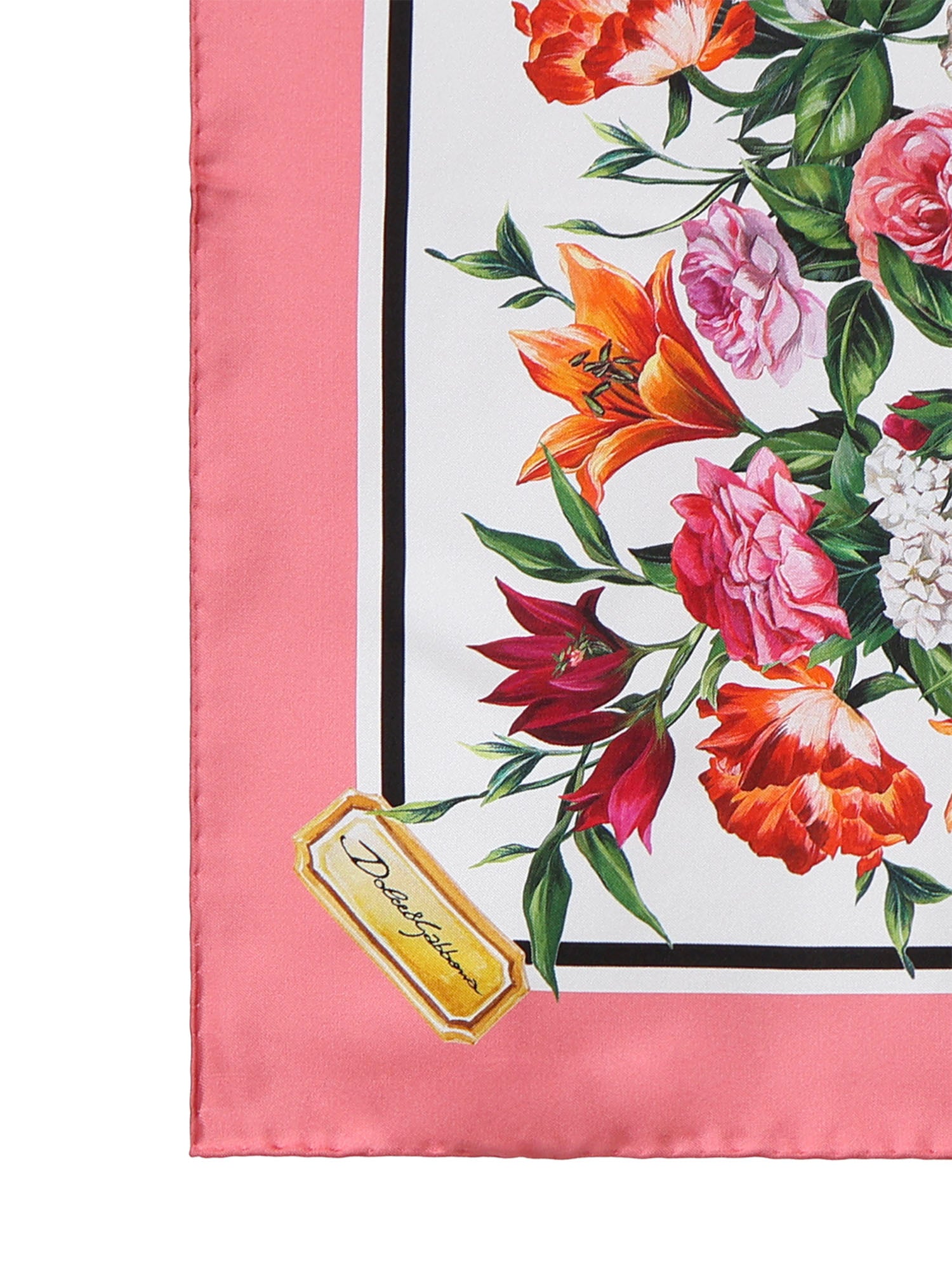 Foulard in twill di seta FN090R GDC7AHA5QX DOLCE & GABBANA 
