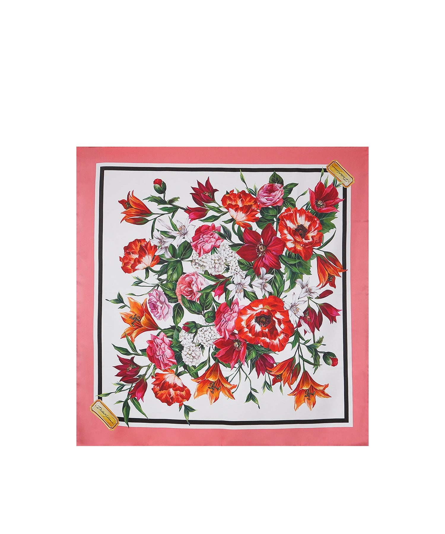 Foulard in twill di seta FN090R GDC7AHA5QX DOLCE & GABBANA 