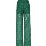 Pantaloni in pizzo cordonetto FTCPTT HLMTBV8433 DOLCE & GABBANA 