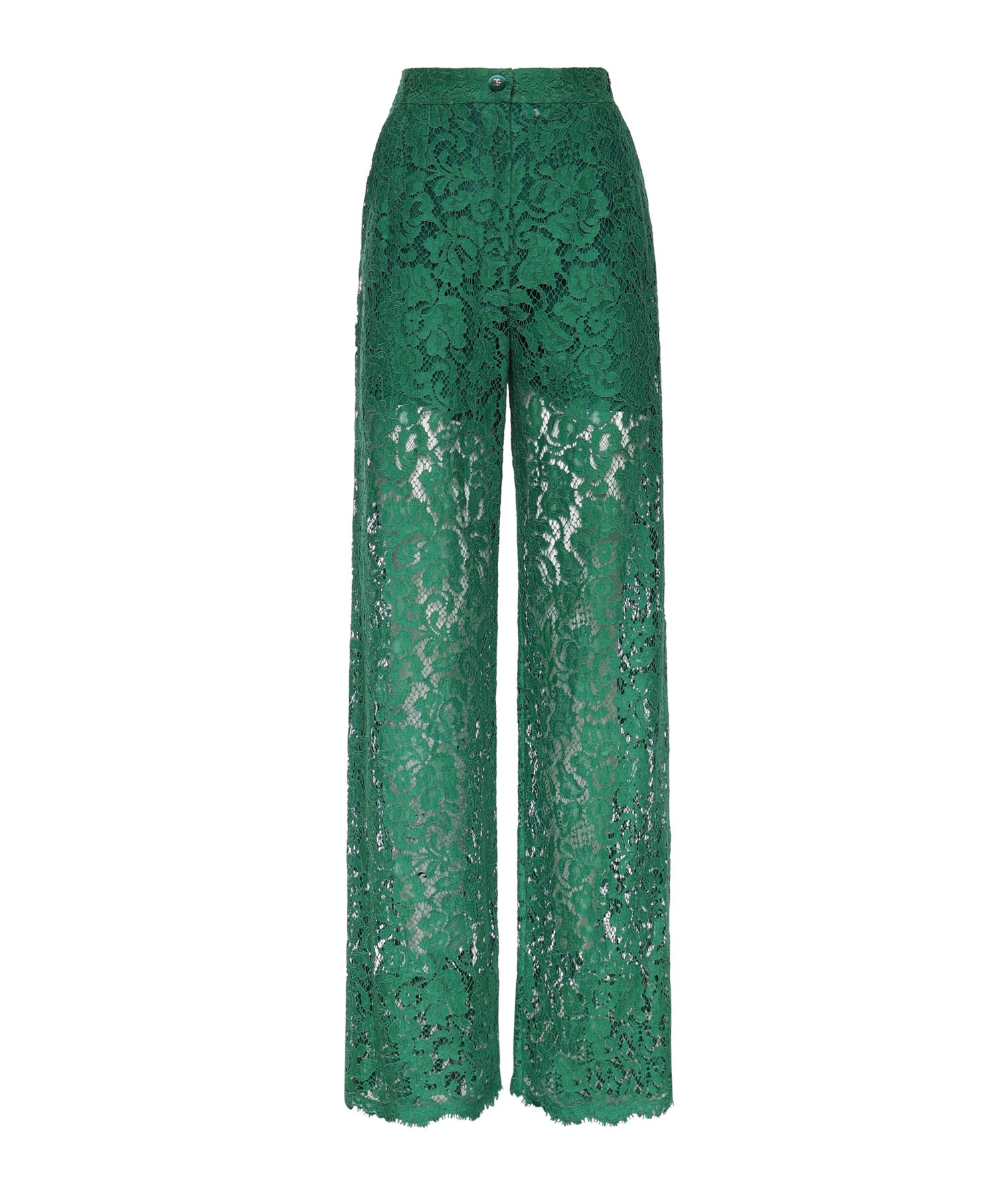 Pantaloni in pizzo cordonetto FTCPTT HLMTBV8433 DOLCE & GABBANA 
