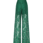 Pantaloni in pizzo cordonetto FTCPTT HLMTBV8433 DOLCE & GABBANA 