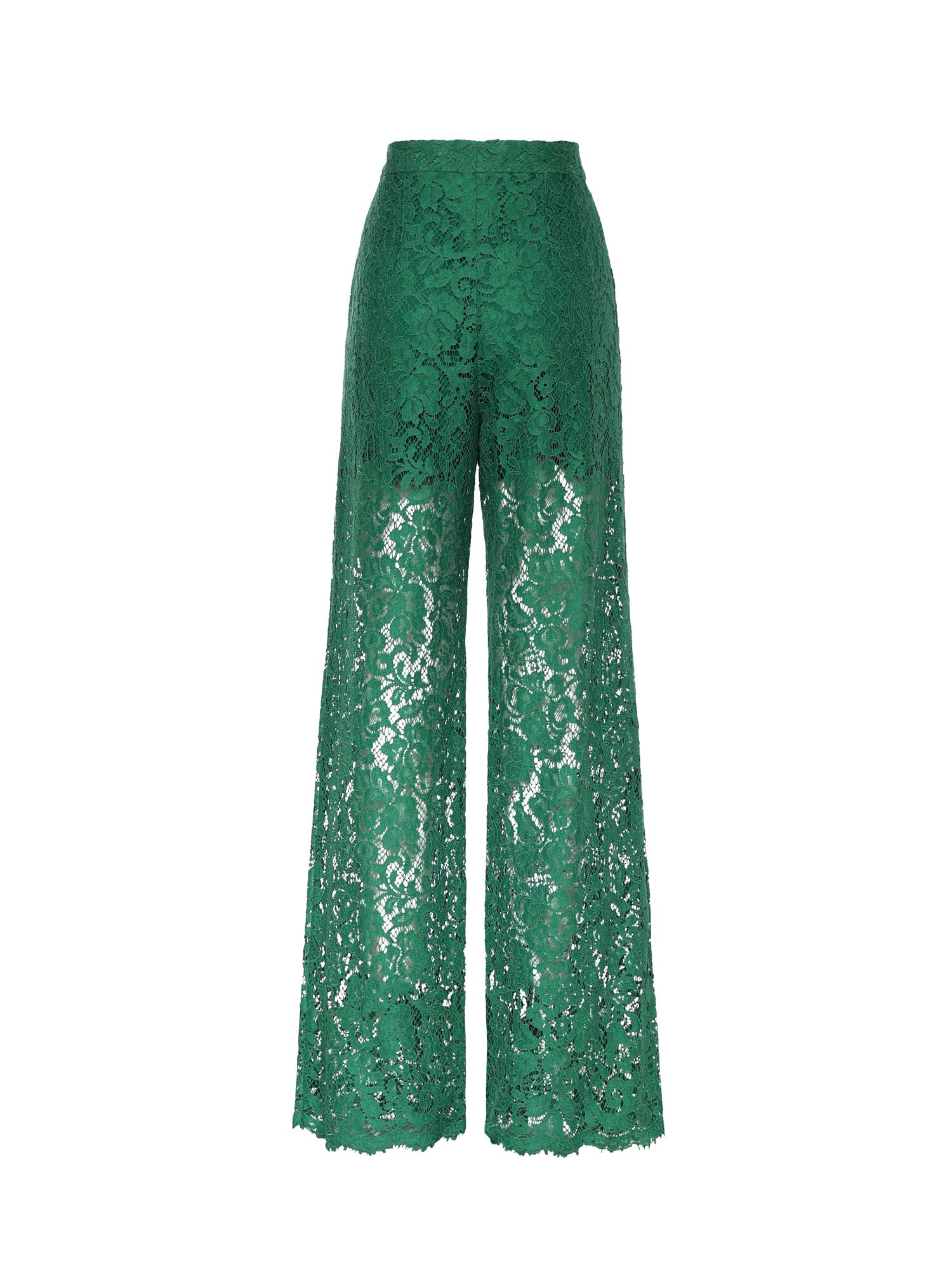Pantaloni in pizzo cordonetto FTCPTT HLMTBV8433 DOLCE & GABBANA 