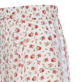 Pantaloni in popeline stampa Roselline FTDCOT HS5UBHA5XJ DOLCE & GABBANA 