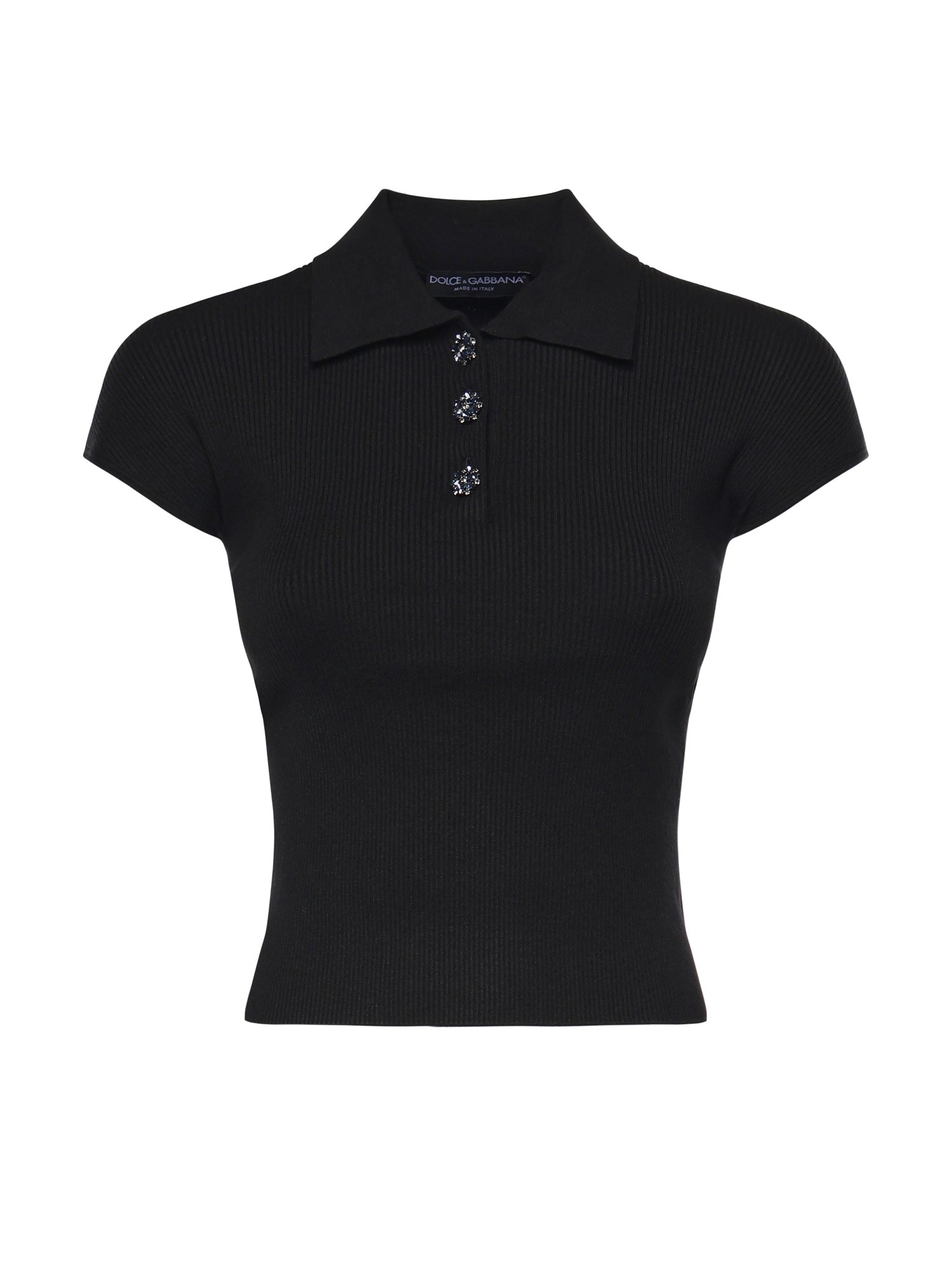 Polo a coste FXZ41Z JFMHGN0000 DOLCE & GABBANA 