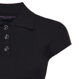 Polo a coste FXZ41Z JFMHGN0000 DOLCE & GABBANA 