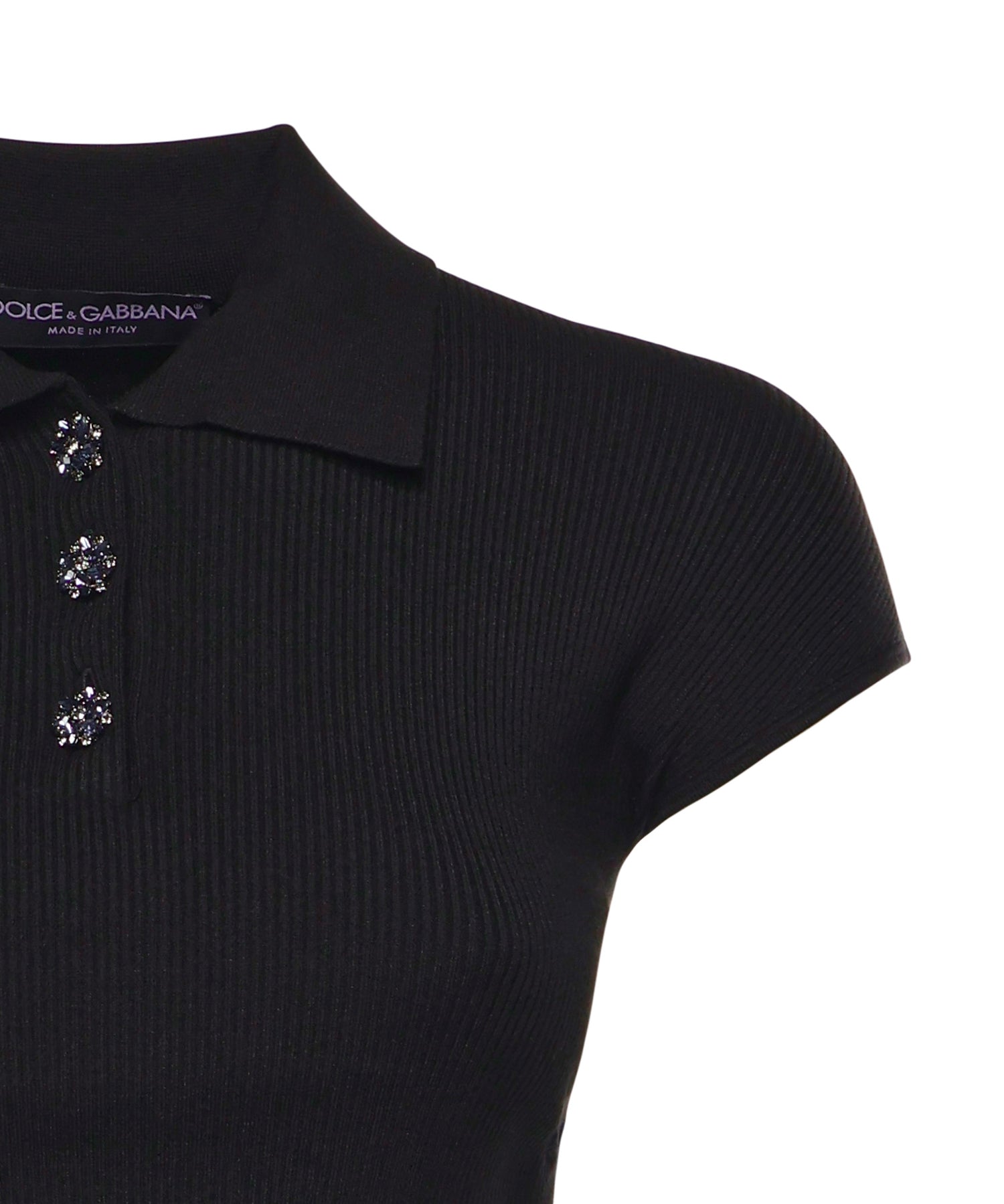 Polo a coste FXZ41Z JFMHGN0000 DOLCE & GABBANA 
