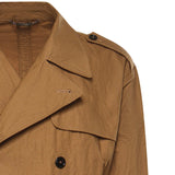 Trench in cotone effetto stropicciato G057JT HUMWDM0453 DOLCE & GABBANA 