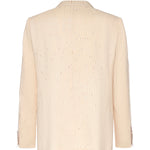 Giacca monopetto con lavorazione gessata G2NW0T FBMFWS8051 DOLCE & GABBANA 