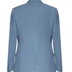Giacca doppiopetto in popeline di lana G2NW1T HU2BNB0068 DOLCE & GABBANA 