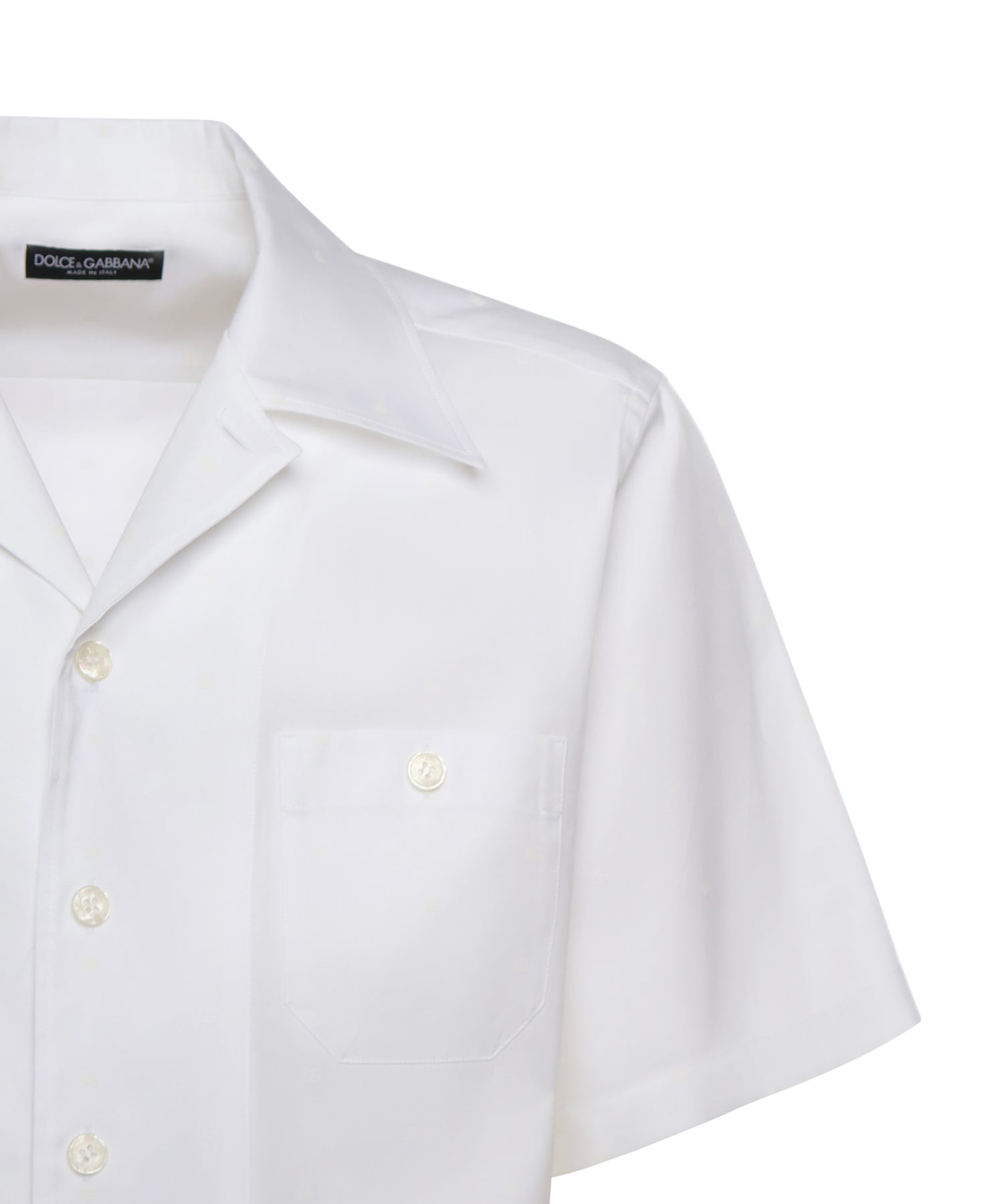 Camicia in cotone G5JH9T HS5T8HA5WZ DOLCE & GABBANA 