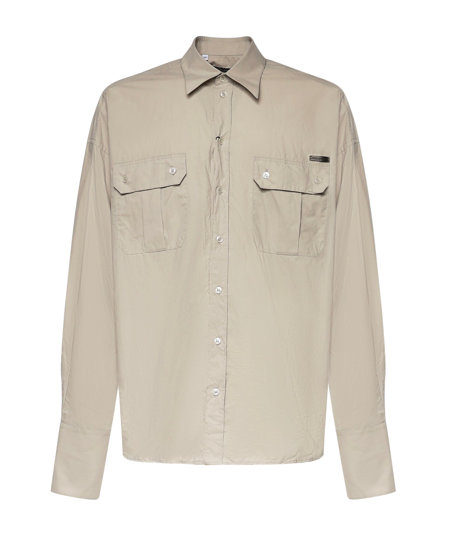 Camicia in popeline G5MD3T GI281S9000 DOLCE & GABBANA 