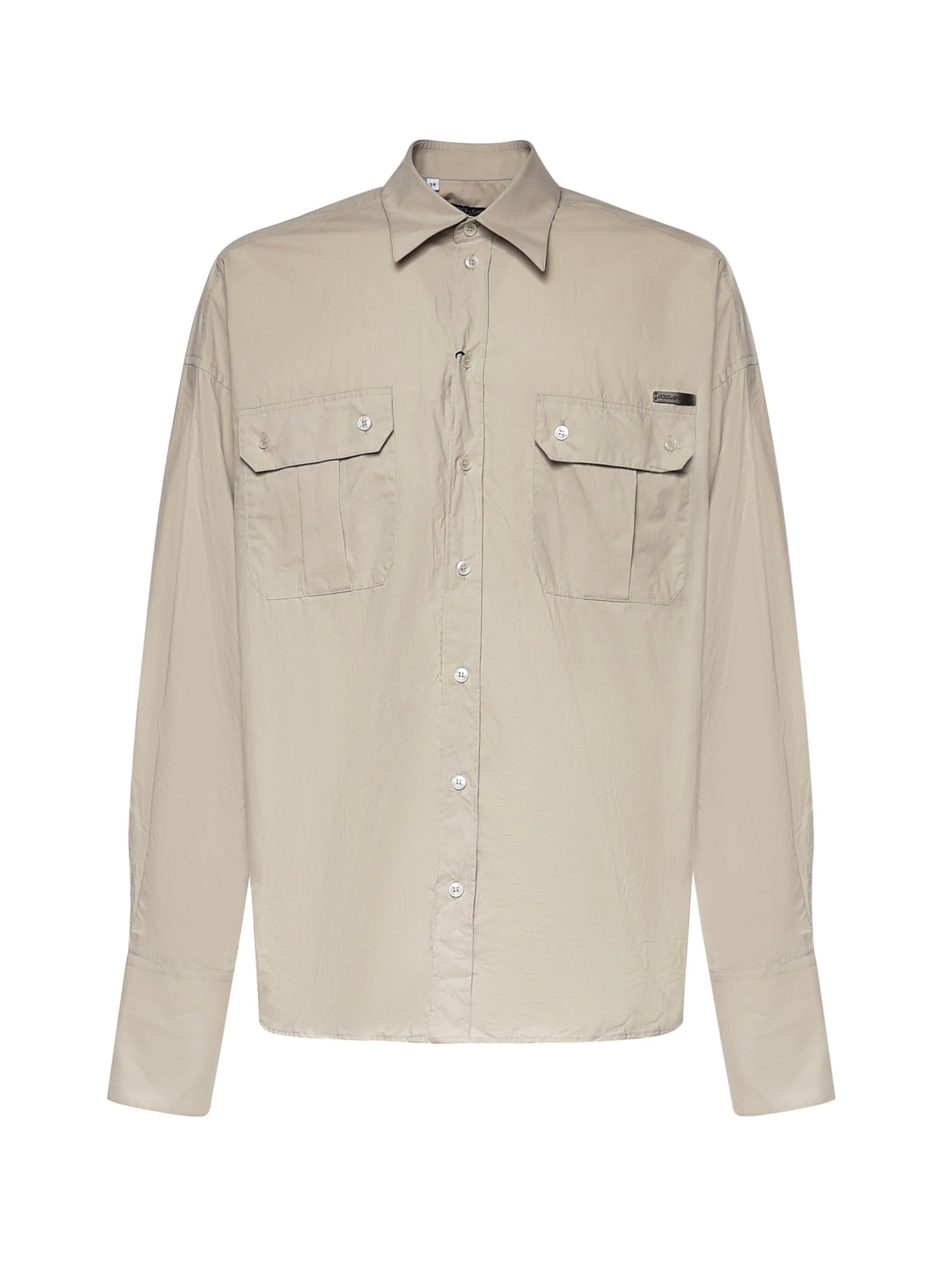 Camicia in popeline G5MD3T GI281S9000 DOLCE & GABBANA 