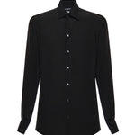 Camicia in crêpe de chine di seta G5ML1T FU1UQN0000 DOLCE & GABBANA 