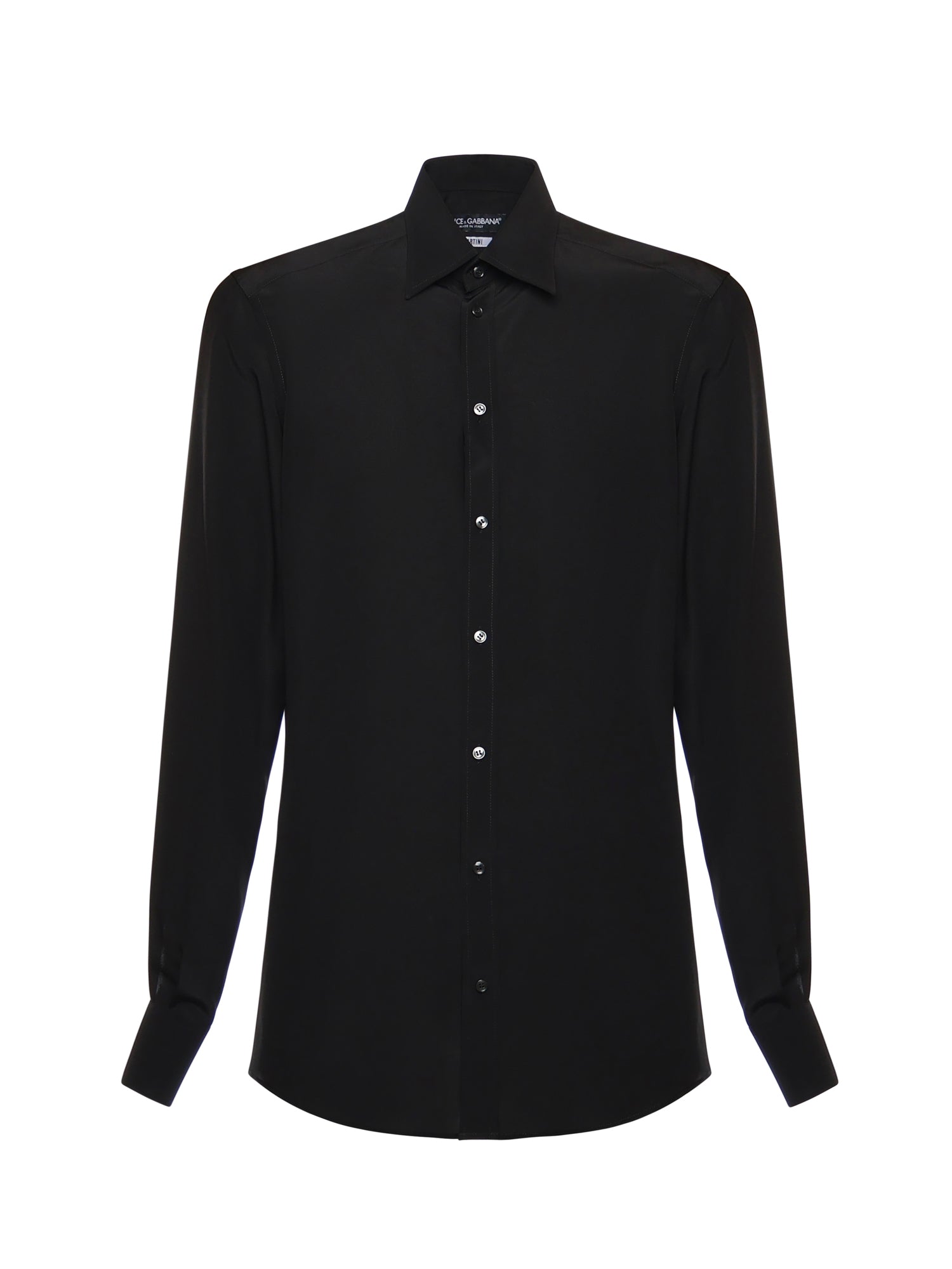 Camicia in crêpe de chine di seta G5ML1T FU1UQN0000 DOLCE & GABBANA 