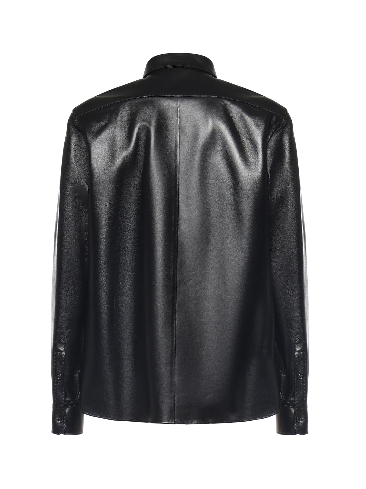 Overshirt in pelle G5NP9L HULFYN0000 DOLCE & GABBANA 