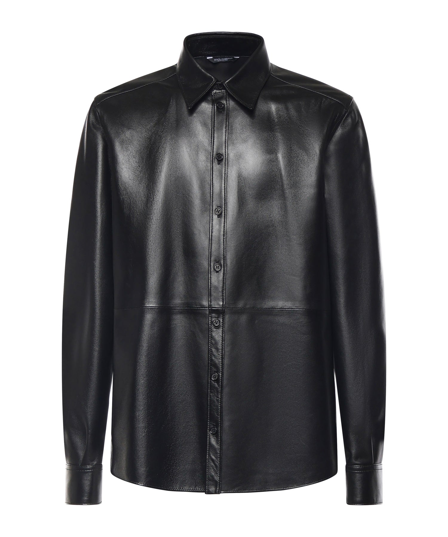 Overshirt in pelle G5NP9L HULFYN0000 DOLCE & GABBANA 