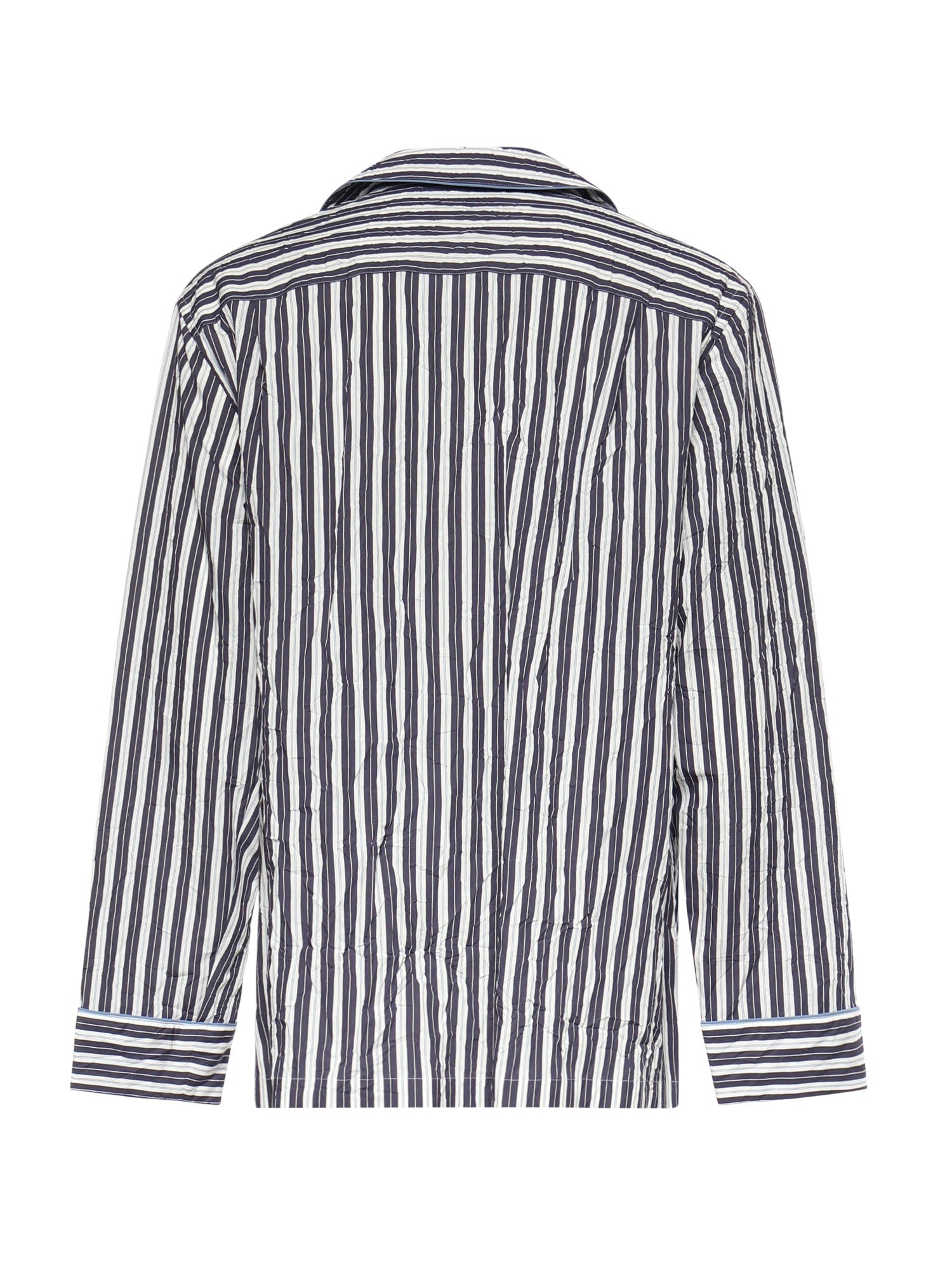 Camicia Vanity a righe con logo G5OI1T FBMFUS8053 DOLCE & GABBANA 
