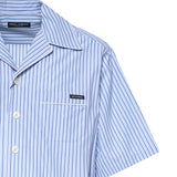 Camicia hawaii in popeline rigato G5OL6T FR513S8052 DOLCE & GABBANA 