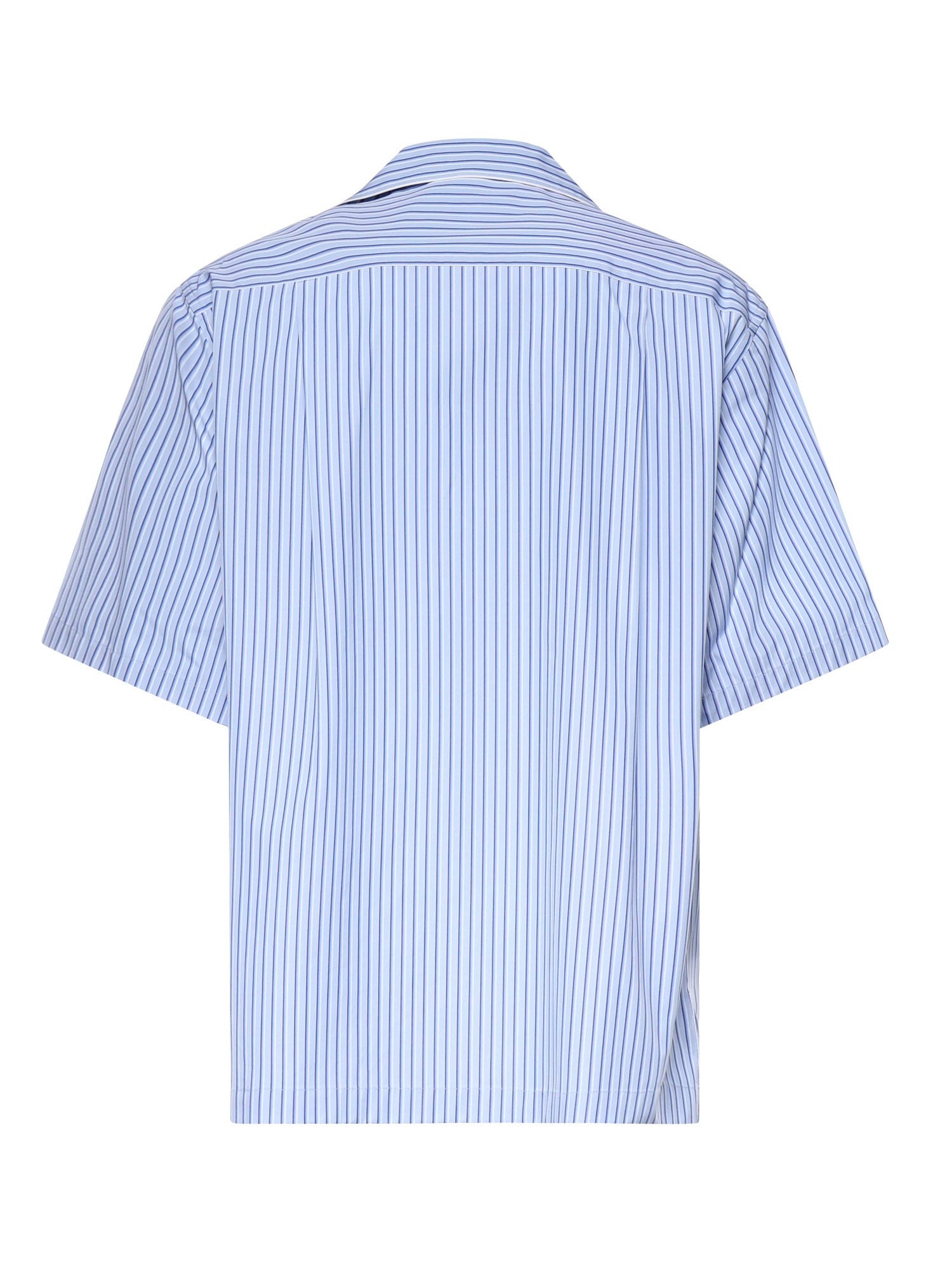 Camicia hawaii in popeline rigato G5OL6T FR513S8052 DOLCE & GABBANA 