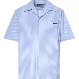 Camicia hawaii in popeline rigato G5OL6T FR513S8052 DOLCE & GABBANA 