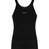 Canotta in cotone a coste G8PA8T G7P3IN0000 DOLCE & GABBANA 