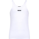 Canotta in cotone a coste G8PA8T G7P3IW0800 DOLCE & GABBANA 
