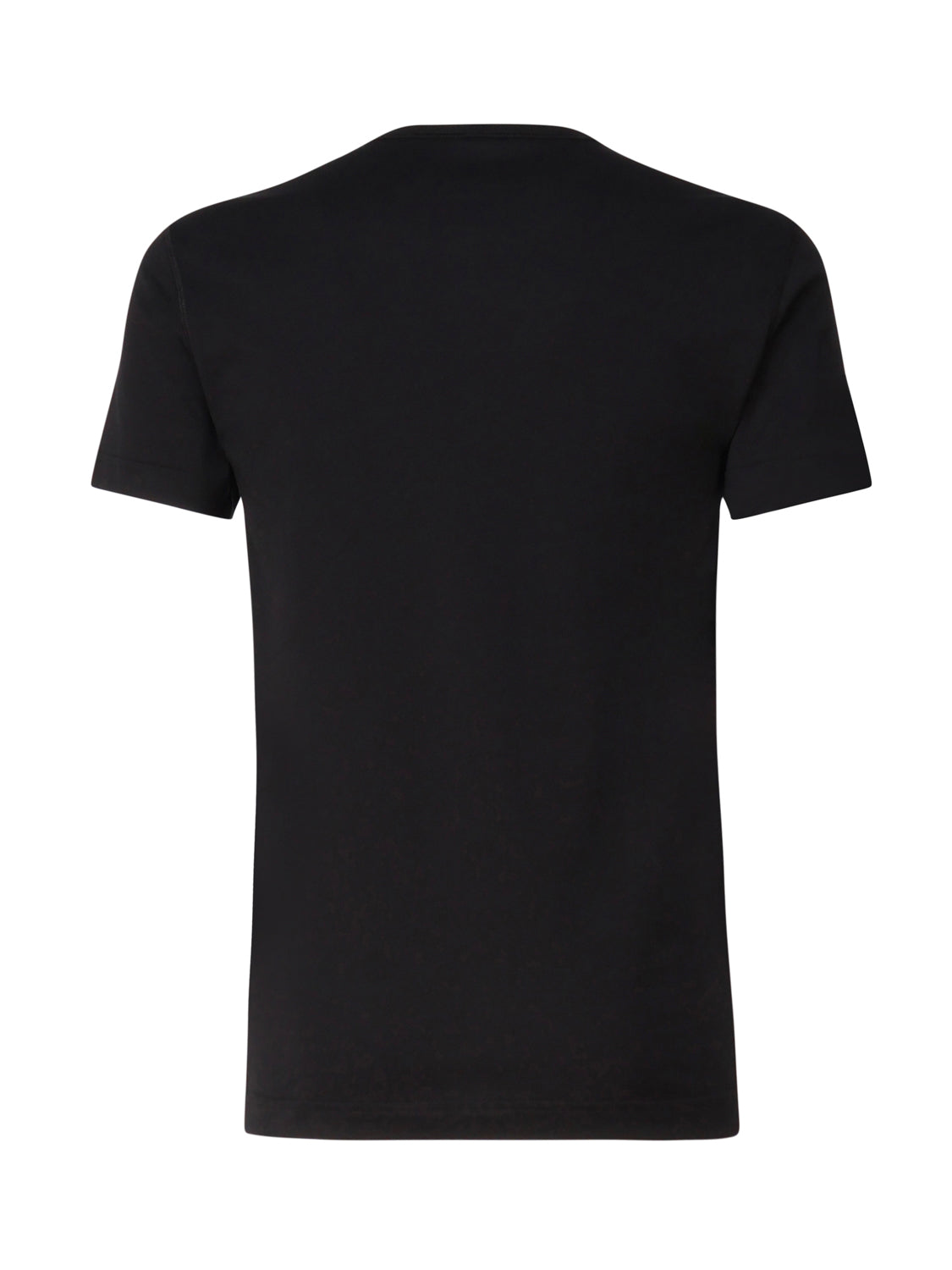 T-shirt in cotone con logo plaque G8PT1T G7F2IN0000 DOLCE & GABBANA 
